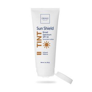 OBAJI Sun Shield Tint Broad Spectrum SPF 50 Warm Tinted Sunscreen Foundation NEW